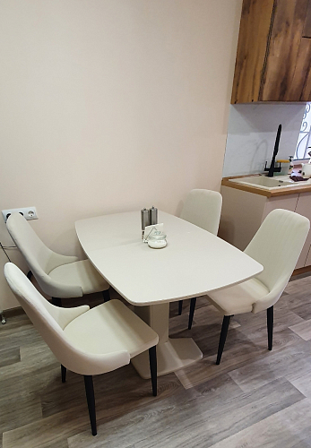 Стул на металлокаркасе Kora white / gray фото покупателя 243