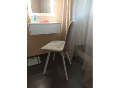 Стул на металлокаркасе Чилли светло-серый / черный фото покупателя 84