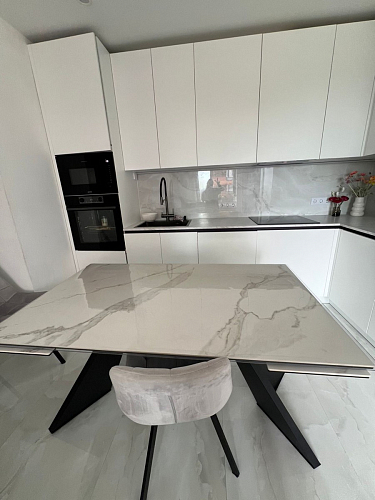 Керамический стол Ливи 140(200)х80х78 patagonia bronze / черный фото покупателя 30