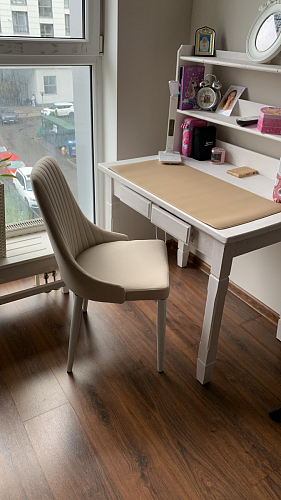 Стул на металлокаркасе Kora gray / black фото покупателя 38