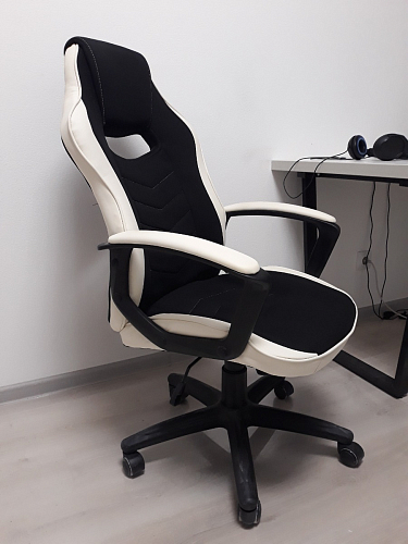 Компьютерное кресло Gamer черное / серое фото покупателя 12