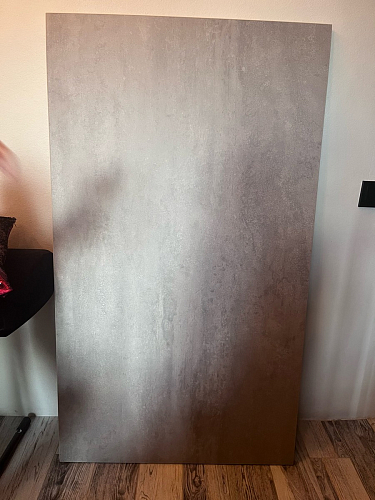 Стол Лота Лофт 140 25 мм черный матовый / бетон фото покупателя 682