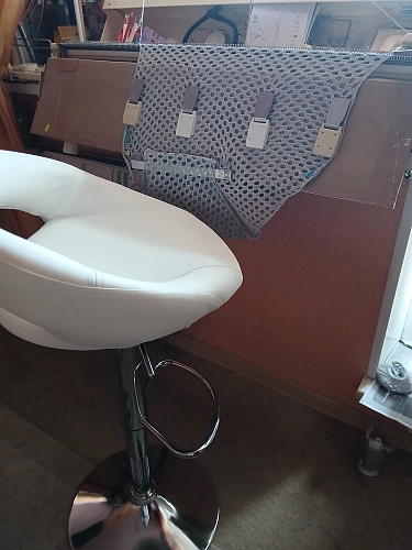 Барный стул Oazis white / chrome фото покупателя 9