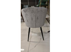 Комплект стульев 2 шт "Стул на металлокаркасе Gref gray / black" из шоурума 2