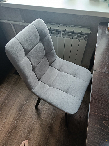 Стул на металлокаркасе Чилли зеленый / белый каркас фото покупателя 382