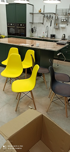 Пластиковый стул Eames PC-015 серый фото покупателя 469