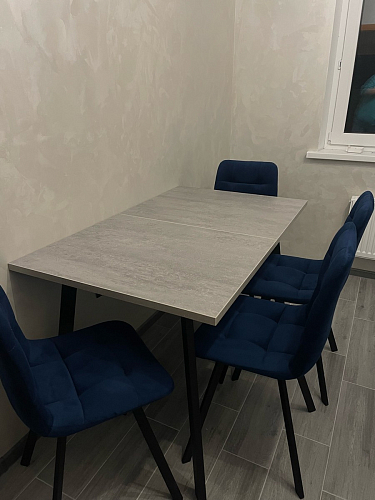 Комплект стульев Чилли 2 шт бежевый / черный фото покупателя 1122