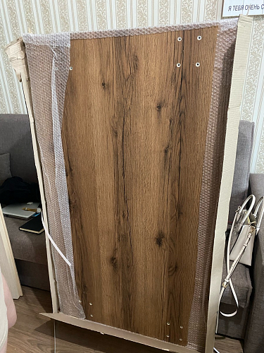 Деревянный стол Лота Лофт 140х80 дуб крафт табачный / черный матовый фото покупателя 10