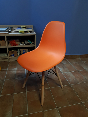 Пластиковый стул Eames PC-015 серый фото покупателя 103
