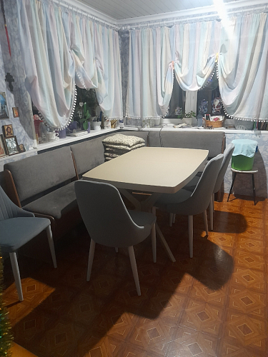 Стул на металлокаркасе Kora white / gray фото покупателя 489