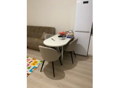 Стул на металлокаркасе Gabi 1 light purple / black фото покупателя 658