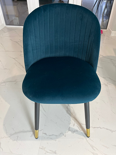 Стул на металлокаркасе Gabi 1 light purple / black фото покупателя 96