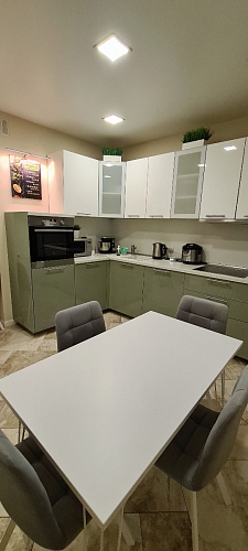 Стул на металлокаркасе Чилли синий / белый фото покупателя 798