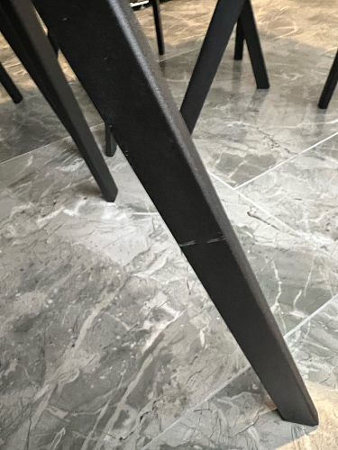 Стул на металлокаркасе Чилли бирюзовый / черный фото покупателя 992