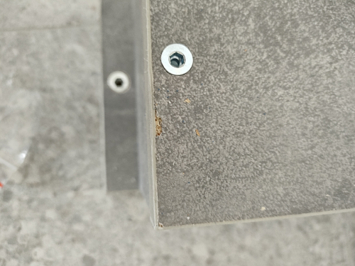 Письменный стол Лео Лофт дуб делано темный / белый матовый фото покупателя 40