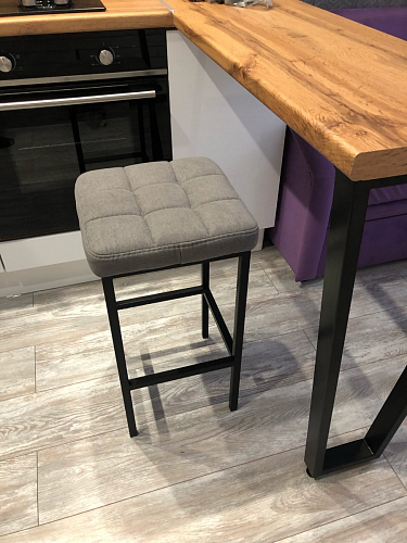 Барный стул Лофт катания лаванда / белый матовый фото покупателя 156