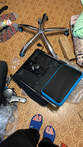 Компьютерное кресло Kano 1 light blue / black фото покупателя 144