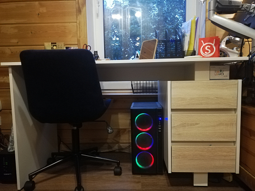 Компьютерное кресло Честер розовый (california 390) / черный фото покупателя 27