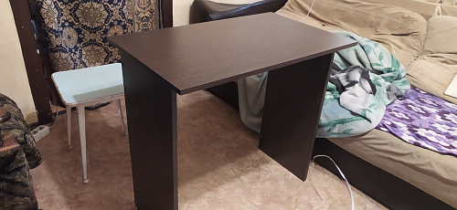 Стол письменный Kiwi дуб молочный  - Уцененный экземпляр фото покупателя 76