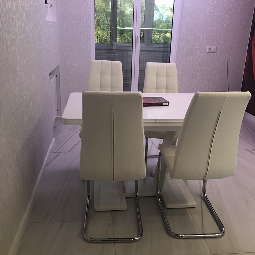 Стул на металлокаркасе LH-37 grey G028-28 фото покупателя 2