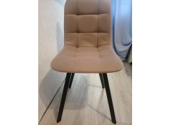 Обеденная группа Эделин светло-серый / бетон / черный матовый фото покупателя 8