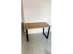 Стол Лота Лофт 140 25 мм юта / белый матовый фото покупателя 265