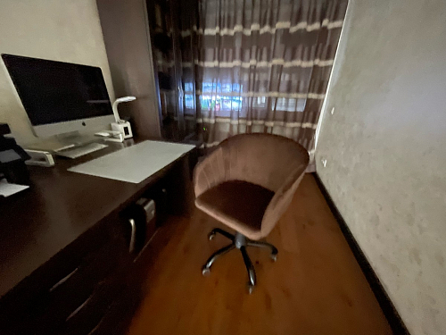 Компьютерное кресло Тибо confetti chocolate / белый фото покупателя 146