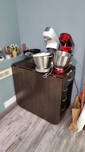 Стол-книжка Глория 606 М с ящиками дуб сонома фото покупателя 21