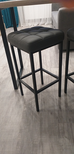 Барный стул Лофт катания лаванда / белый матовый фото покупателя 318