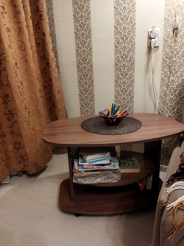 Журнальный стол Лидер ясень шимо темный фото покупателя 35