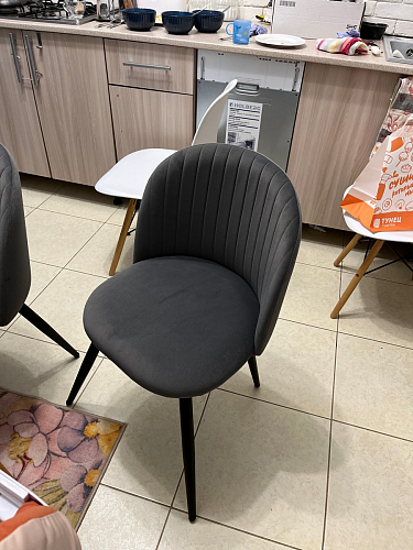 Стул на металлокаркасе Gabi latte / gold / black фото покупателя 562