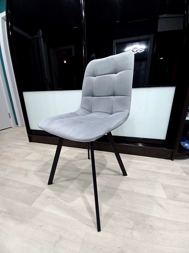 Стул на металлокаркасе Чилли бирюзовый / черный фото покупателя 803