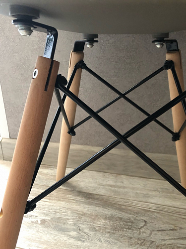 Пластиковый стул Eames PC-015 желтый фото покупателя 421