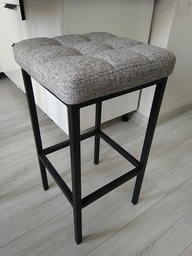 Барный стул Лофт катания лаванда / белый матовый фото покупателя 30