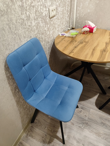 Стул Чилли 2 темно-серый  / черный фото покупателя 1095