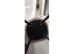 Стул на металлокаркасе Gabi 1 gray / black фото покупателя 222