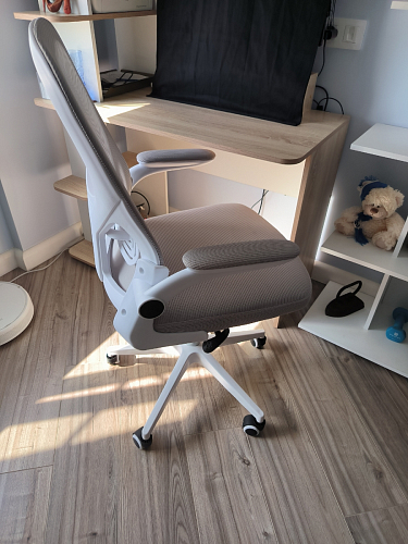 Компьютерное кресло Konfi pink / white фото покупателя 126