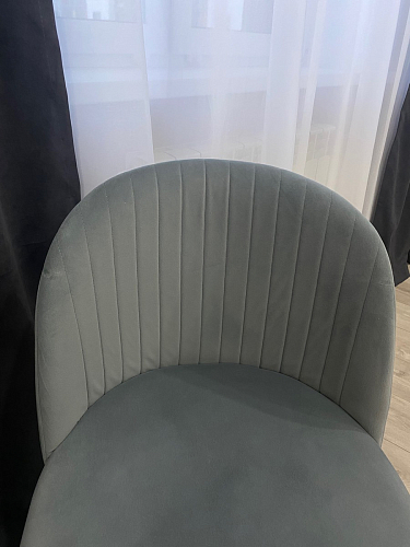 Стул на металлокаркасе Gabi 1 light purple / black фото покупателя 393