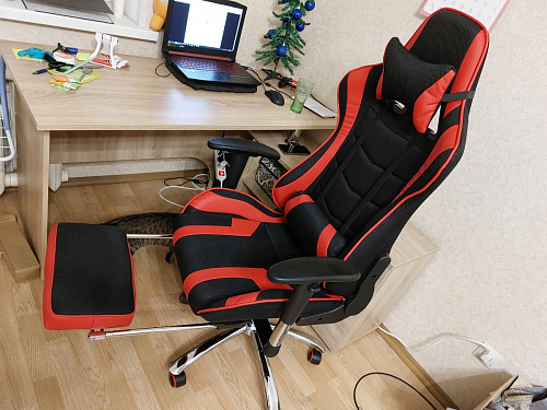 Компьютерное кресло Kano 1 red / black фото покупателя 122