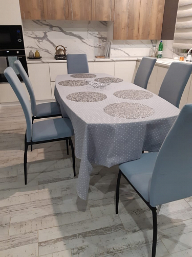 Стул на металлокаркасе Tod light purple / light blue / black фото покупателя 14