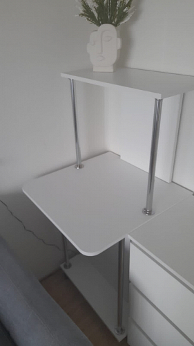 Компьютерный стол КСТ-12 белый  - Уцененный экземпляр фото покупателя 36