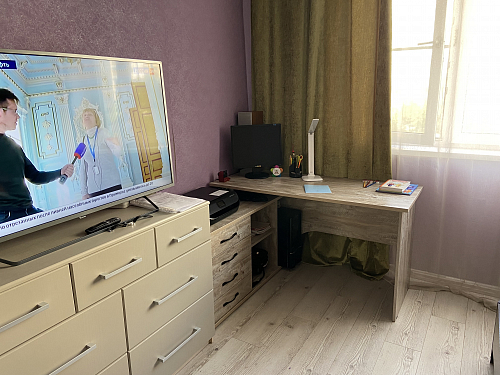 Компьютерный стол КСТ-109П правый венге фото покупателя 107