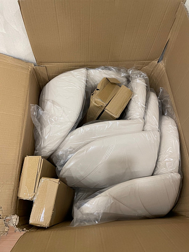 Стул на металлокаркасе Gabi gray / black фото покупателя 477