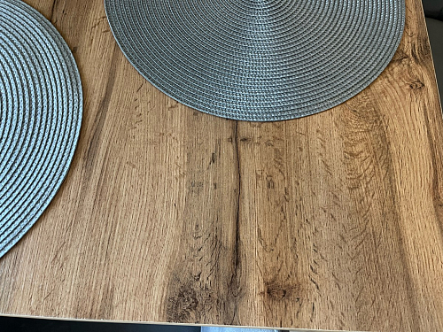 Стол Лота Лофт 120 32 мм бетон / черный матовый фото покупателя 472