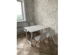 Стол Лота Лофт 120 25 мм сабия / черный матовый фото покупателя 667