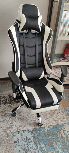 Компьютерное кресло Kano 1 cream / black фото покупателя 62