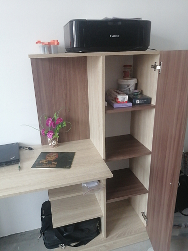 Письменный стол Квартет-6 белый фото покупателя 16