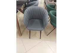 Стул на металлокаркасе Моншау крутящийся velutto 46 / черный из шоурума 6