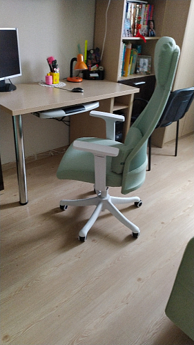 Компьютерное кресло Salta gray / white фото покупателя 26