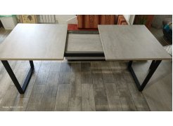 Стол Лота Лофт 140 25 мм юта / белый матовый фото покупателя 553